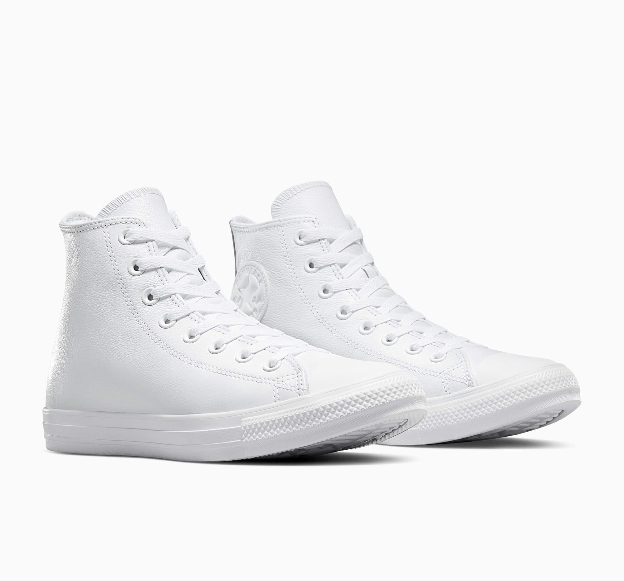 Chuck Taylor All Star Leather White Monochrome 1T406