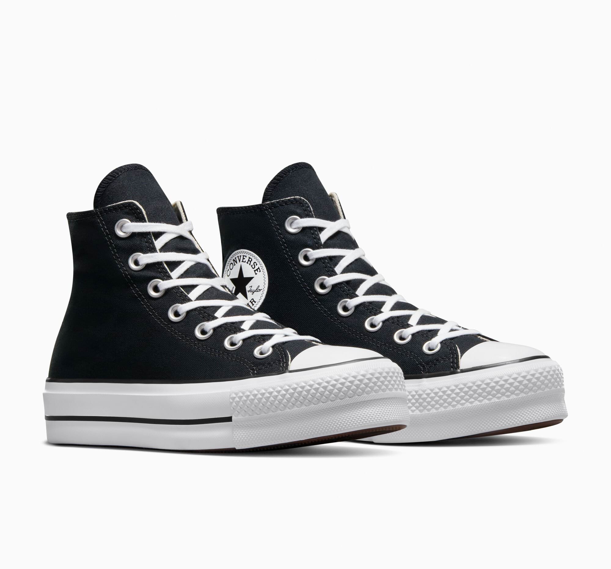 テイラー Chuck Taylor All Star Lift Platform Canvas 560845C Black/White