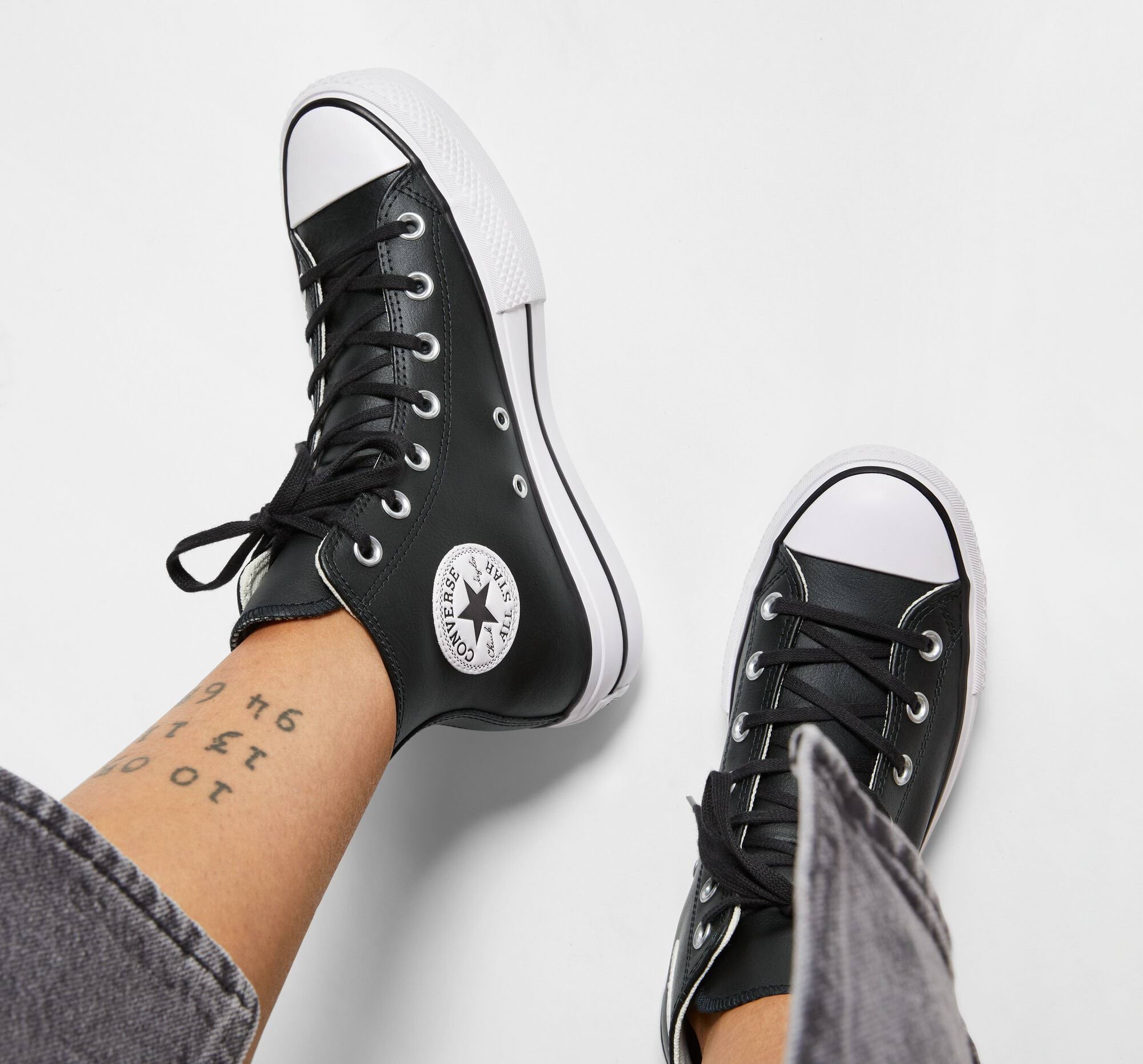 Chuck Taylor All Star Platform Leather