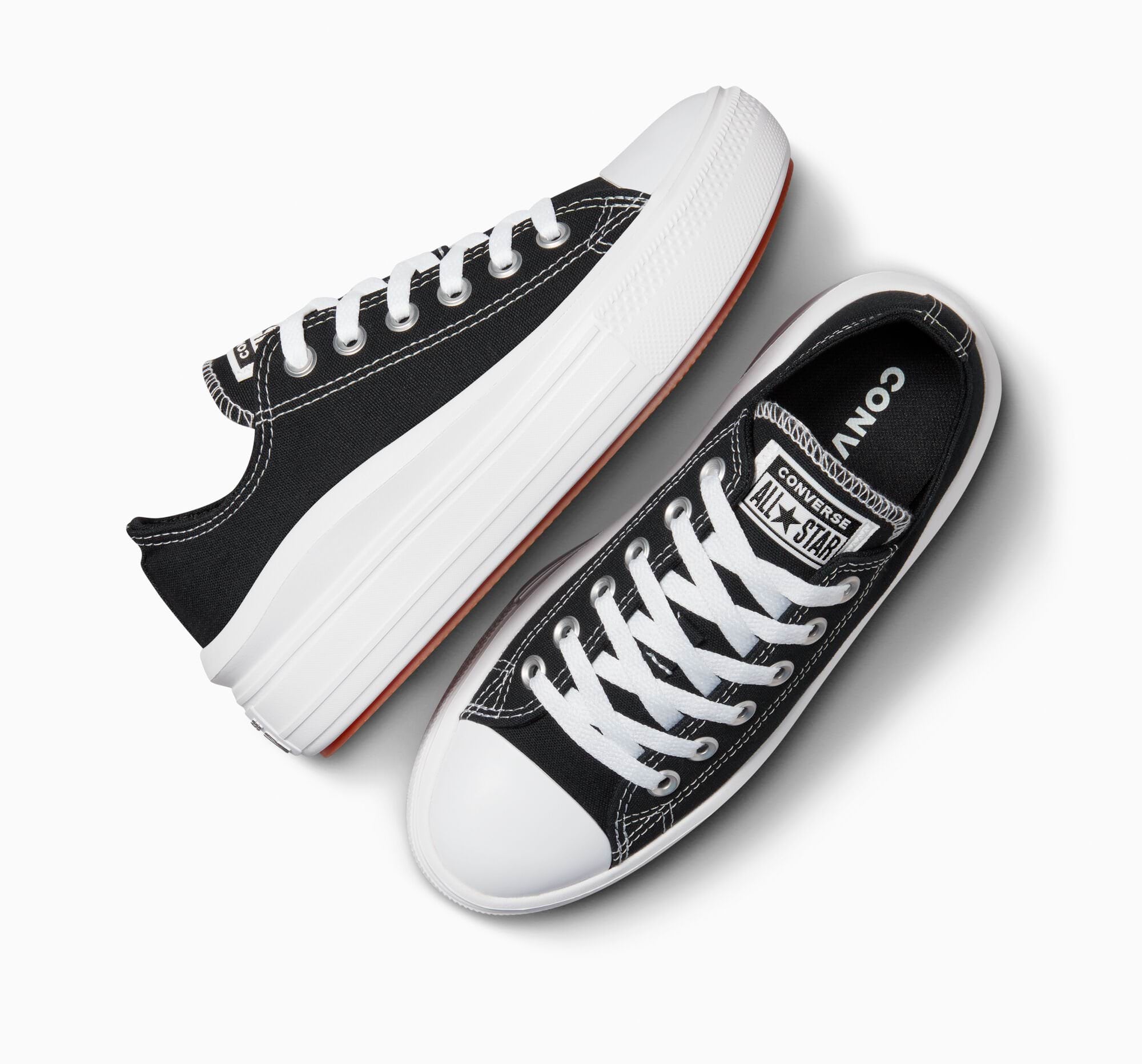 Chuck Taylor All Star Move Canvas Platform Black/White/White 570256C