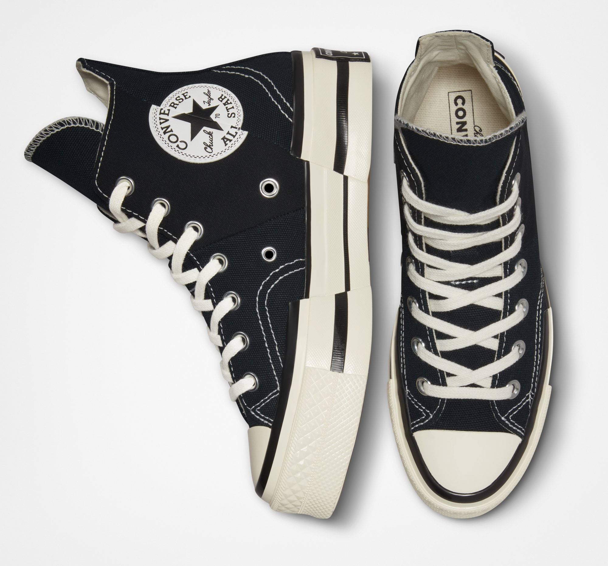 Chuck 70 Plus Black/Egret/Black A00916C