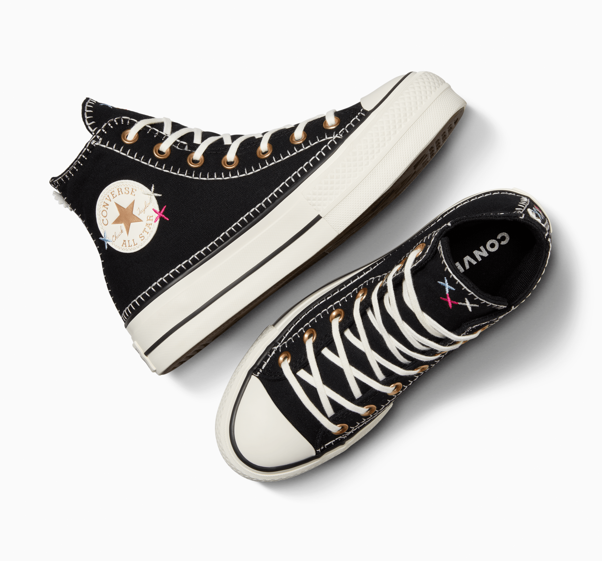 Chuck Taylor All Star Lift Platform Crafted Stitching