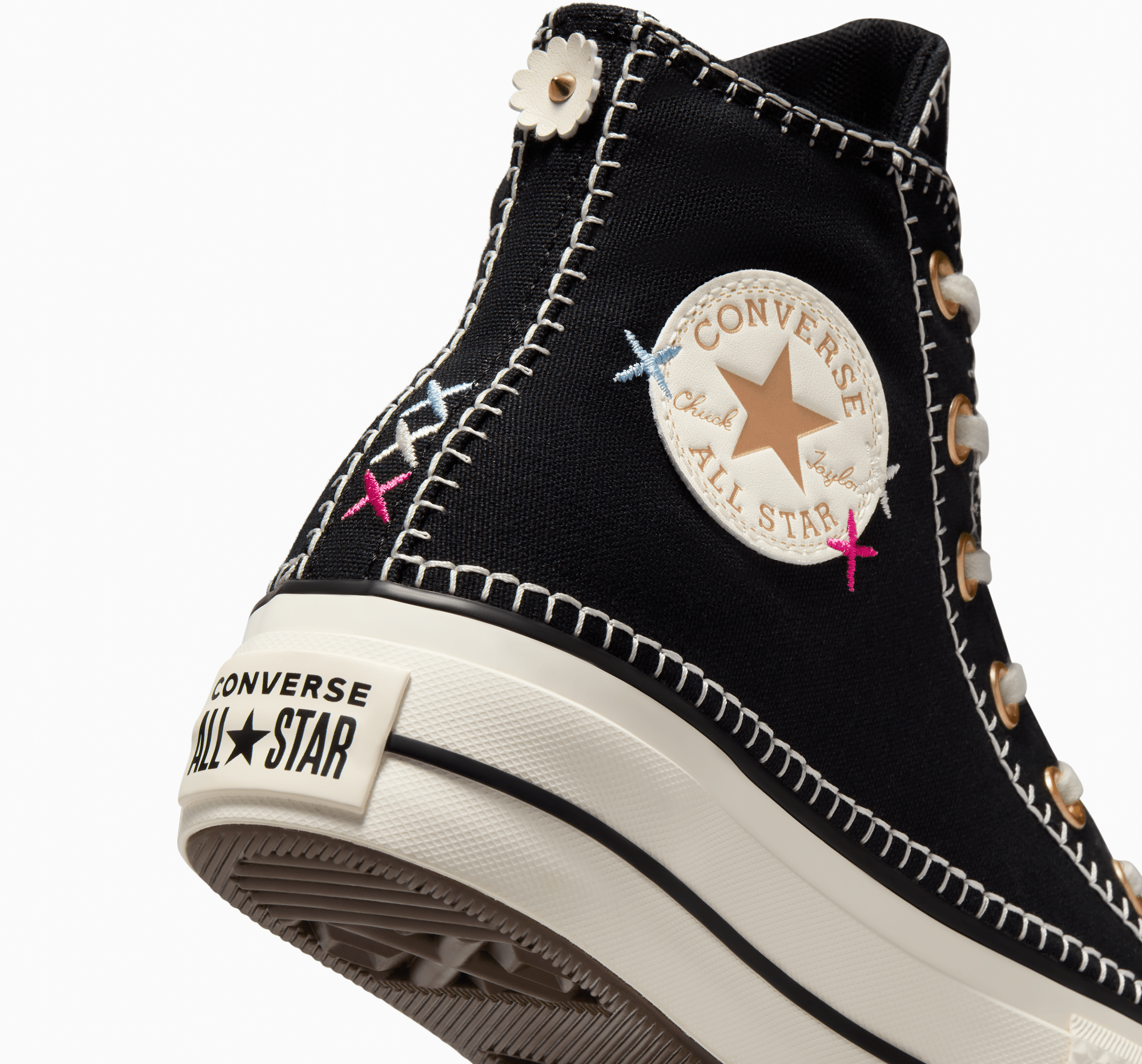 Chuck Taylor All Star Lift Platform Crafted Stitching