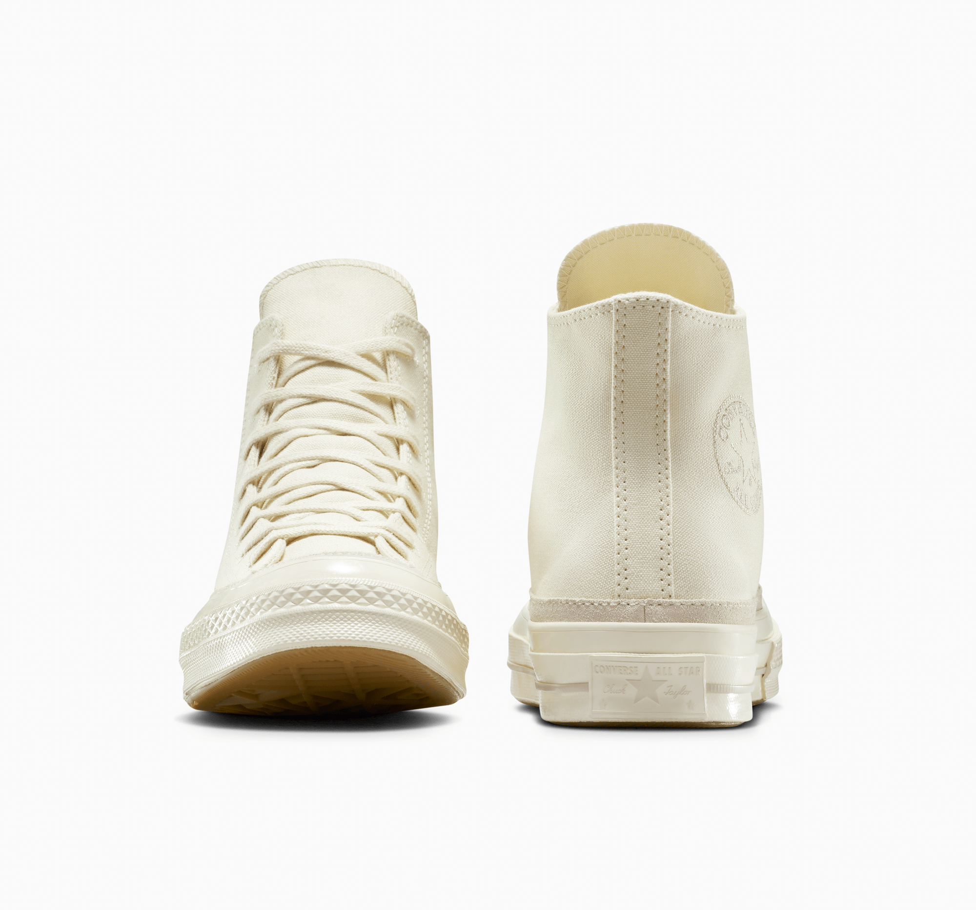 Chuck 70 Canvas & Suede Natural Ivory/Warm Clay A10472C
