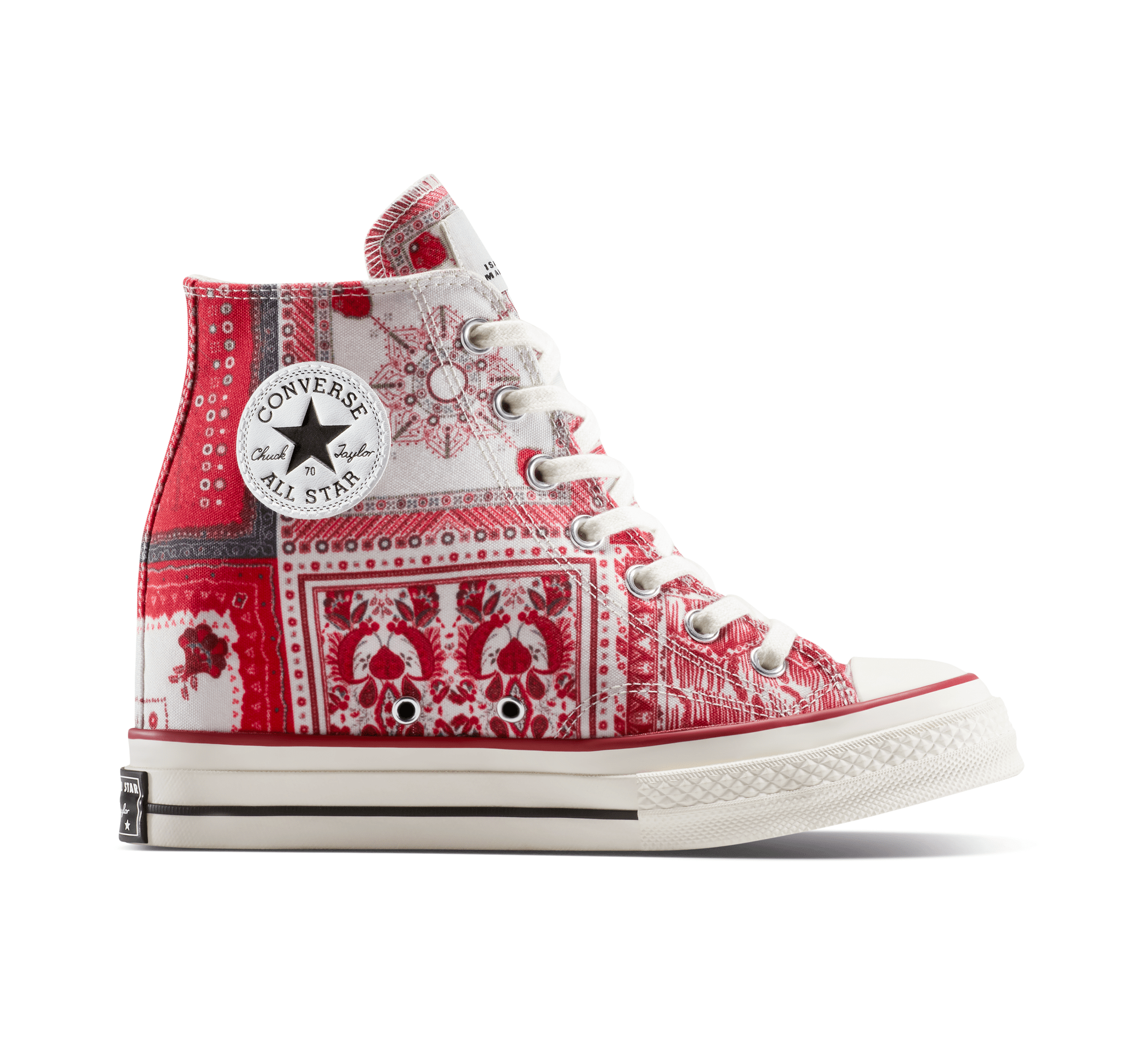 Converse x Isabel Marant Chuck 70 Wedge Vanilla Ice/Red/Blac A14802C