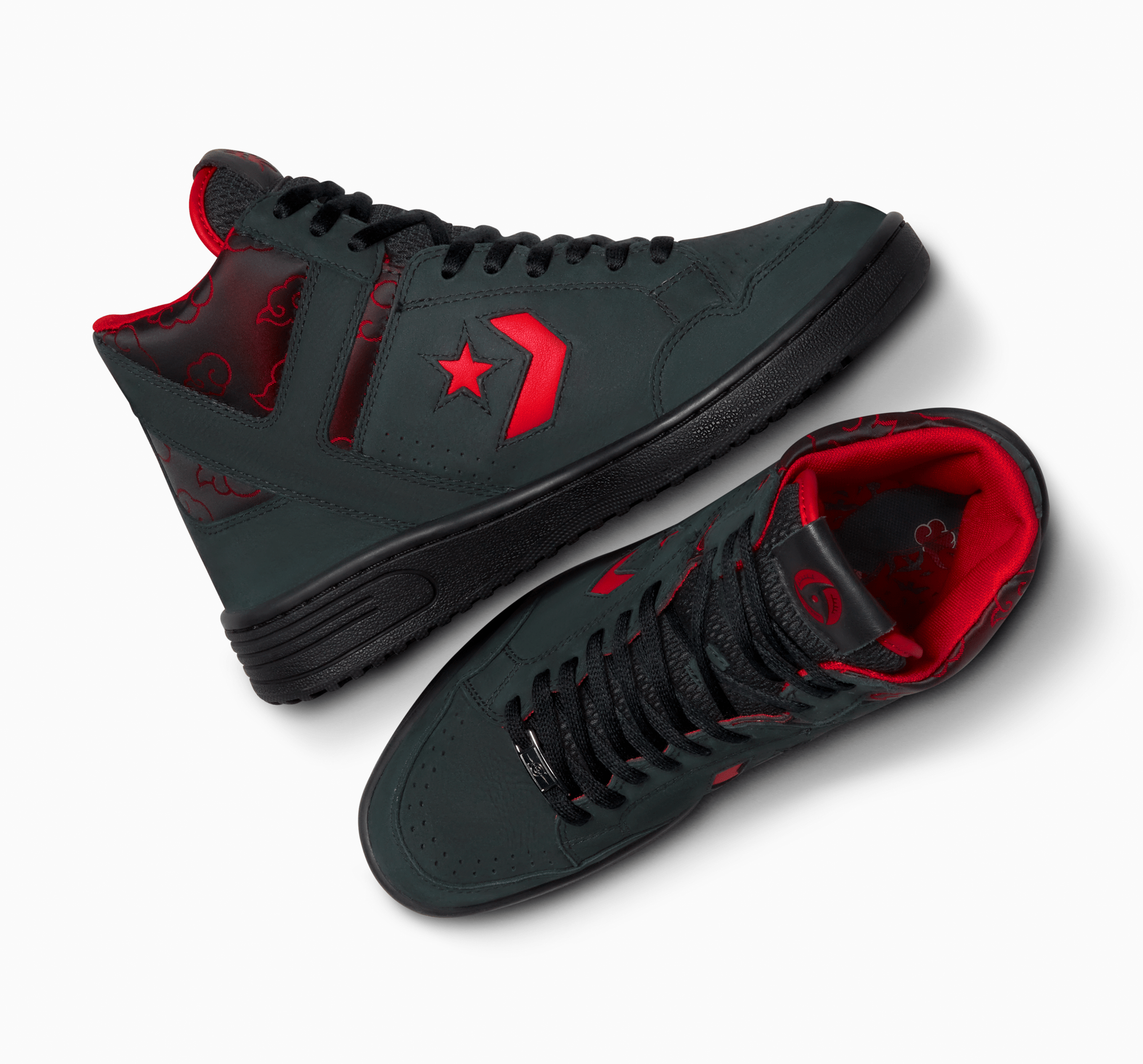 Converse x NARUTO SHIPPUDEN Itachi Weapon Black/Red