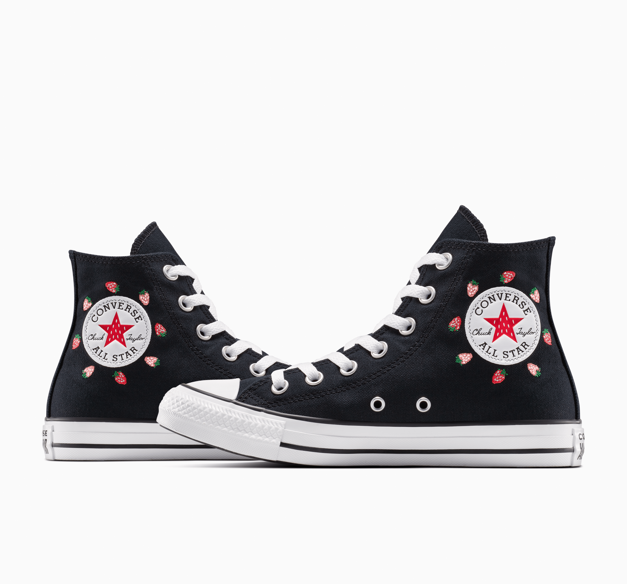 Chuck Taylor All Star Strawberries Black/Soft Red/Green A14932C