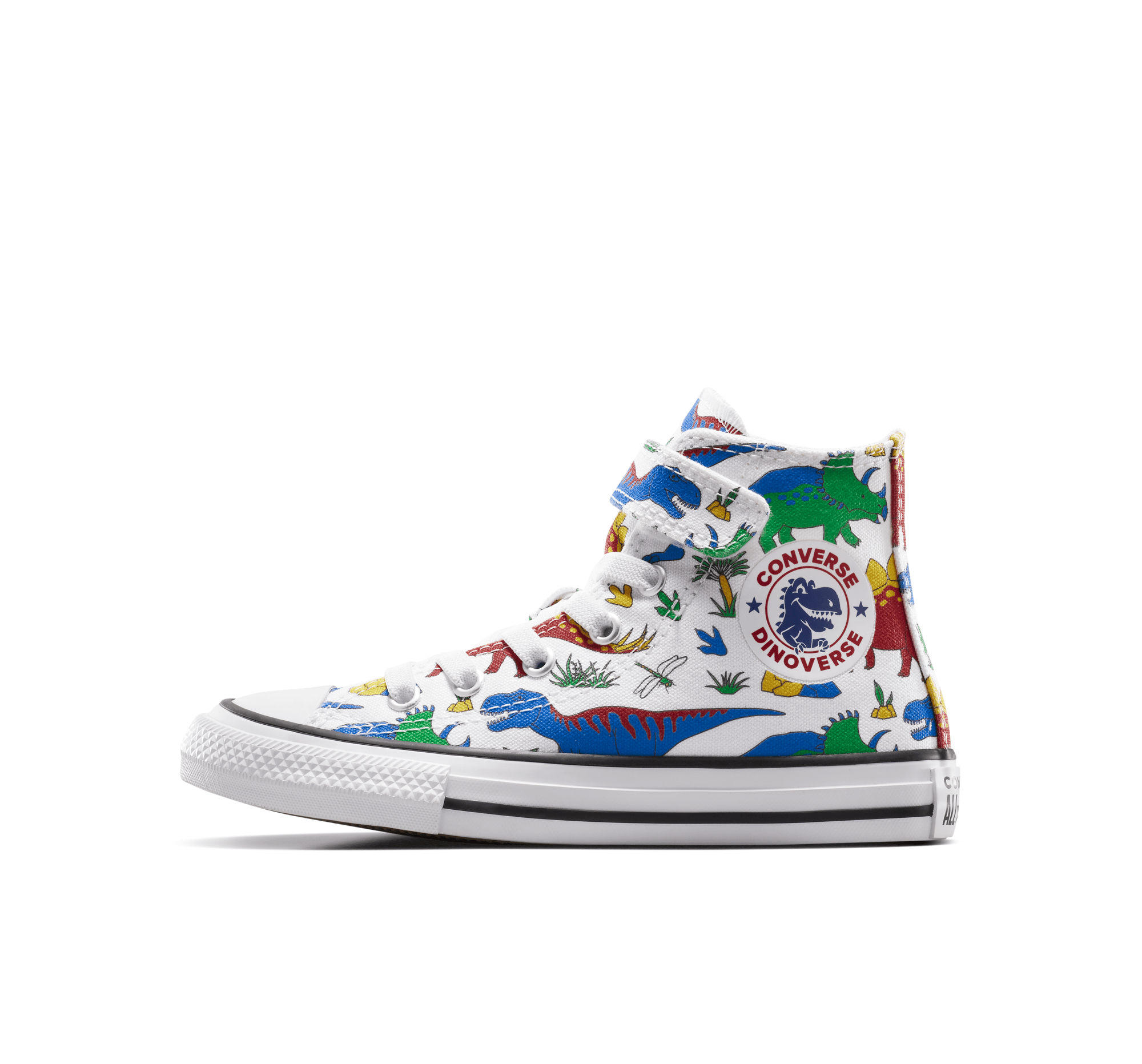 Chuck Taylor All Star 1V White/Totally Blue/Enamel Red A15063C
